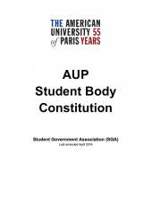 SGA Constitution