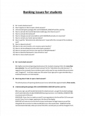 Banking The American University Of Paris