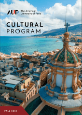 Cultural Program Brochure Fall 2023 Cultural Program Brochure Fall 2023