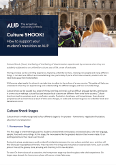 Culture Shook! Informational pdf