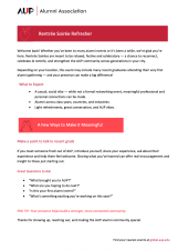 New and Recent Grads Starter Guide New and Recent Grads Starter Guide
