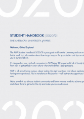 AUP Student Handbook 2020-21 AUP Student Handbook 2020-21