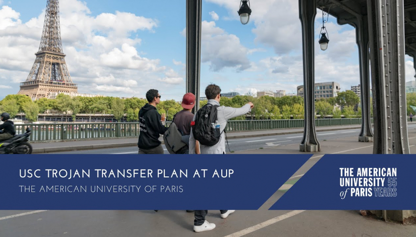 Usc Trojan Transfer Plan The American University Of Paris